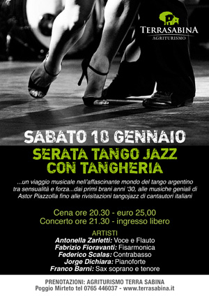 SERATA TANGO JAZZ con Tangheria